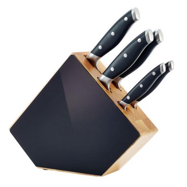 Bloc 5 couteaux de cuisine GRAND CHEF